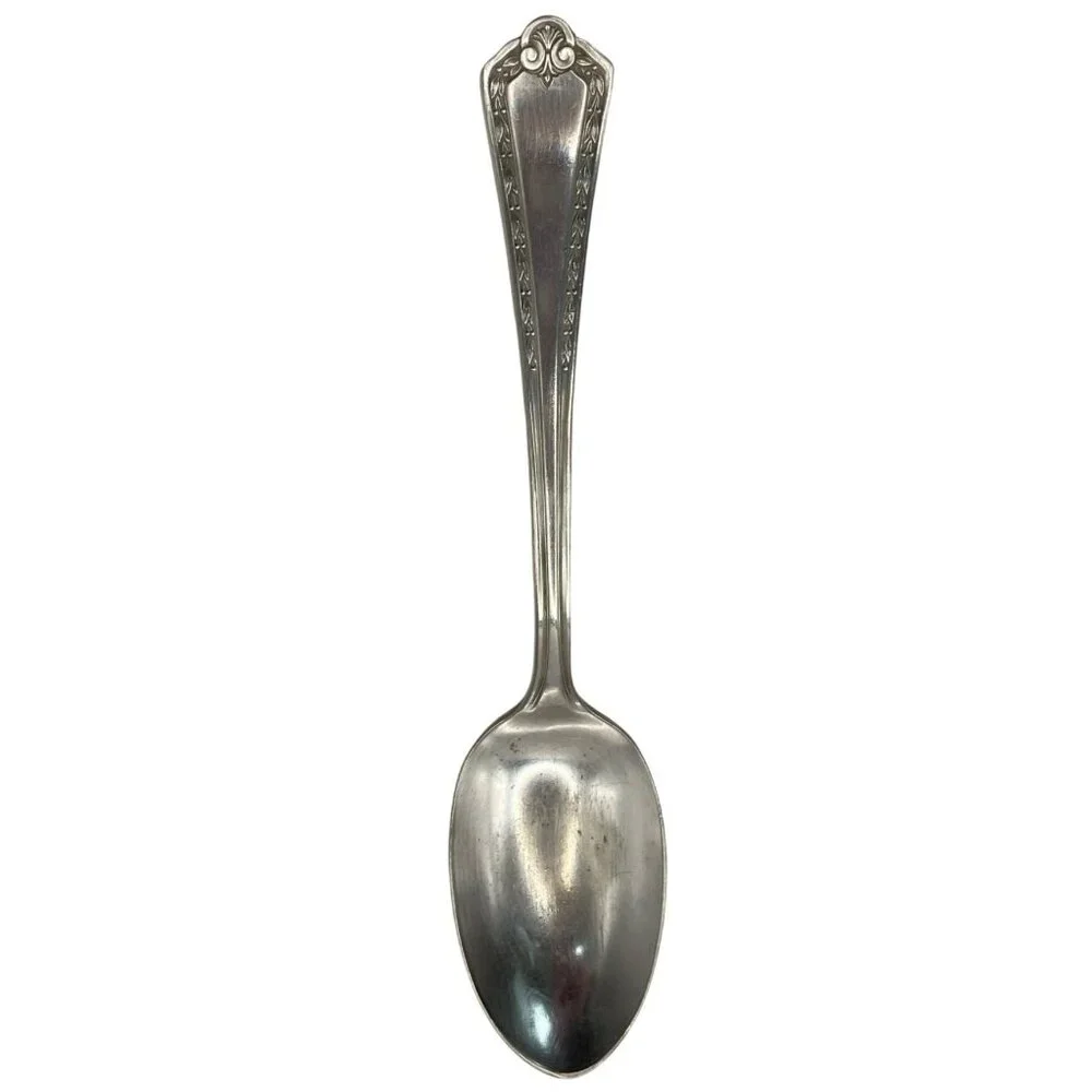 Antique Rogers Bros 1847 Silverplate Spoon 1916 Hampden Pattern 6 Inches